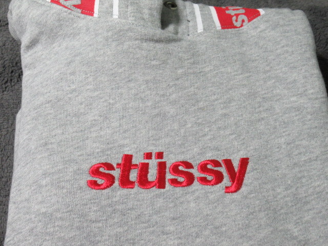 STUSSY LOGO LINE HOODY　Ｍサイズ　DEADSTOCK_画像6