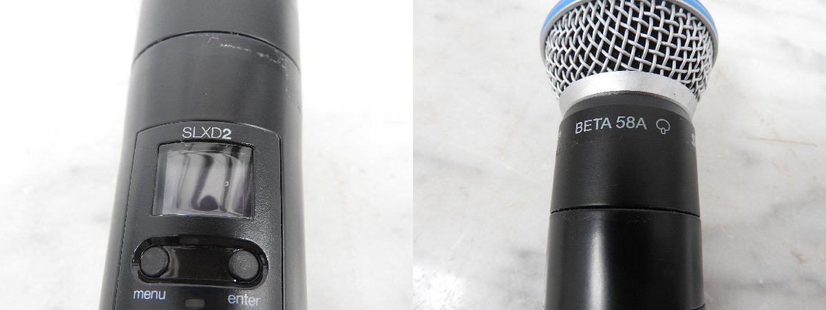 [J]SHURE QLXD4 / SLXD2 цифровой беспроводной система Sure -058667