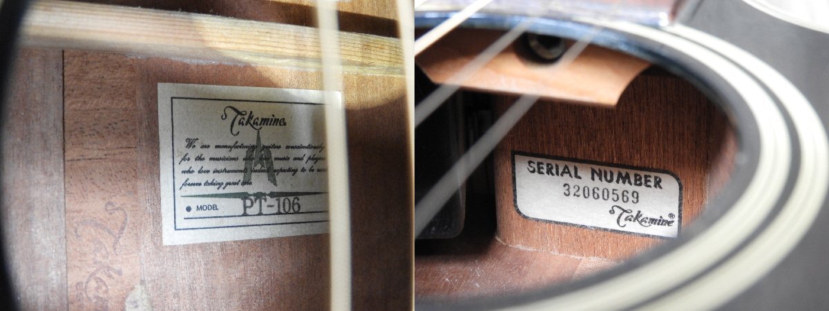 [J]TAKAMINE PT-106 электроакустическая гитара #32060569 Takamine 059050