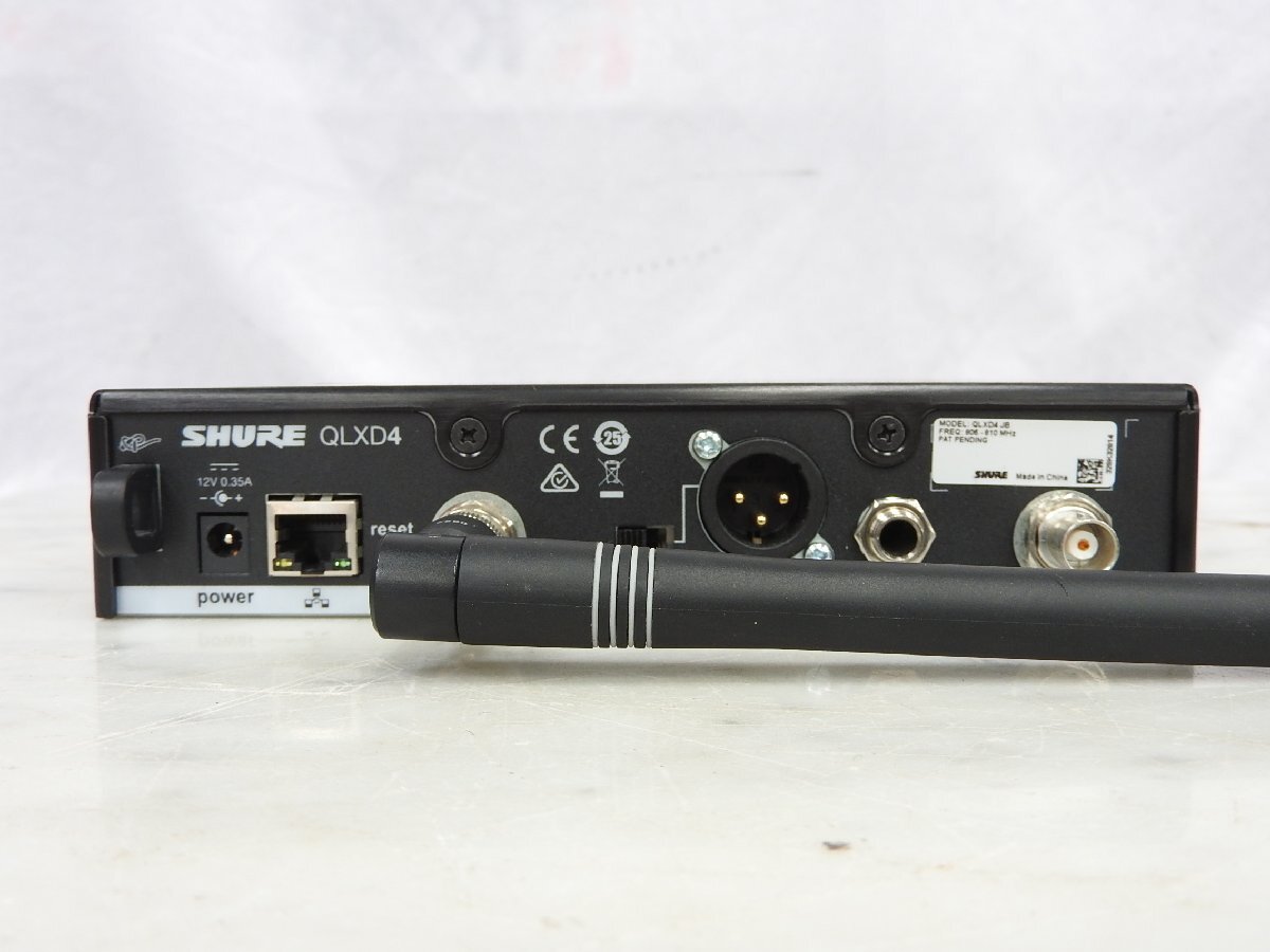 [J]SHURE QLXD4 / SLXD2 цифровой беспроводной система Sure -058667