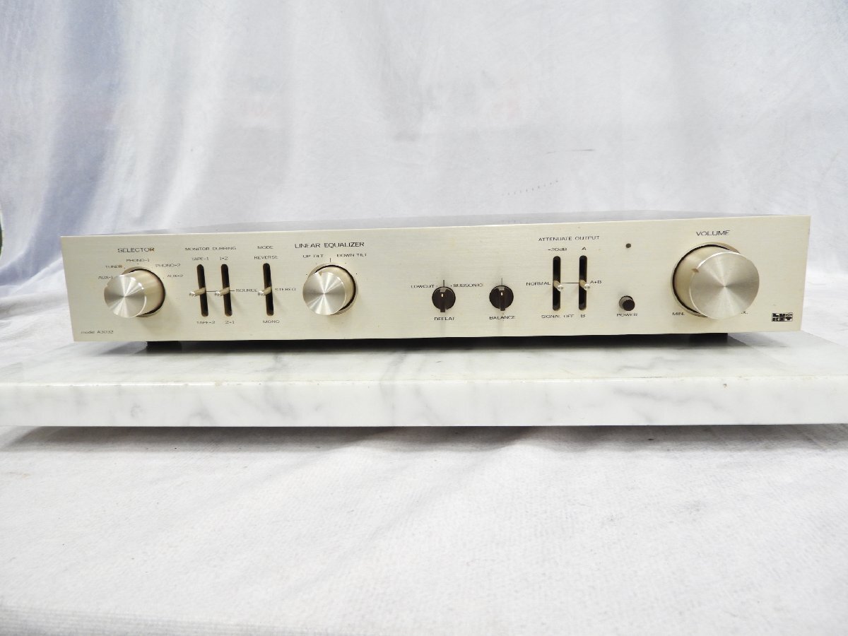 【C】LUXKIT A3032 プリアンプ ラックスキット 058713_画像2