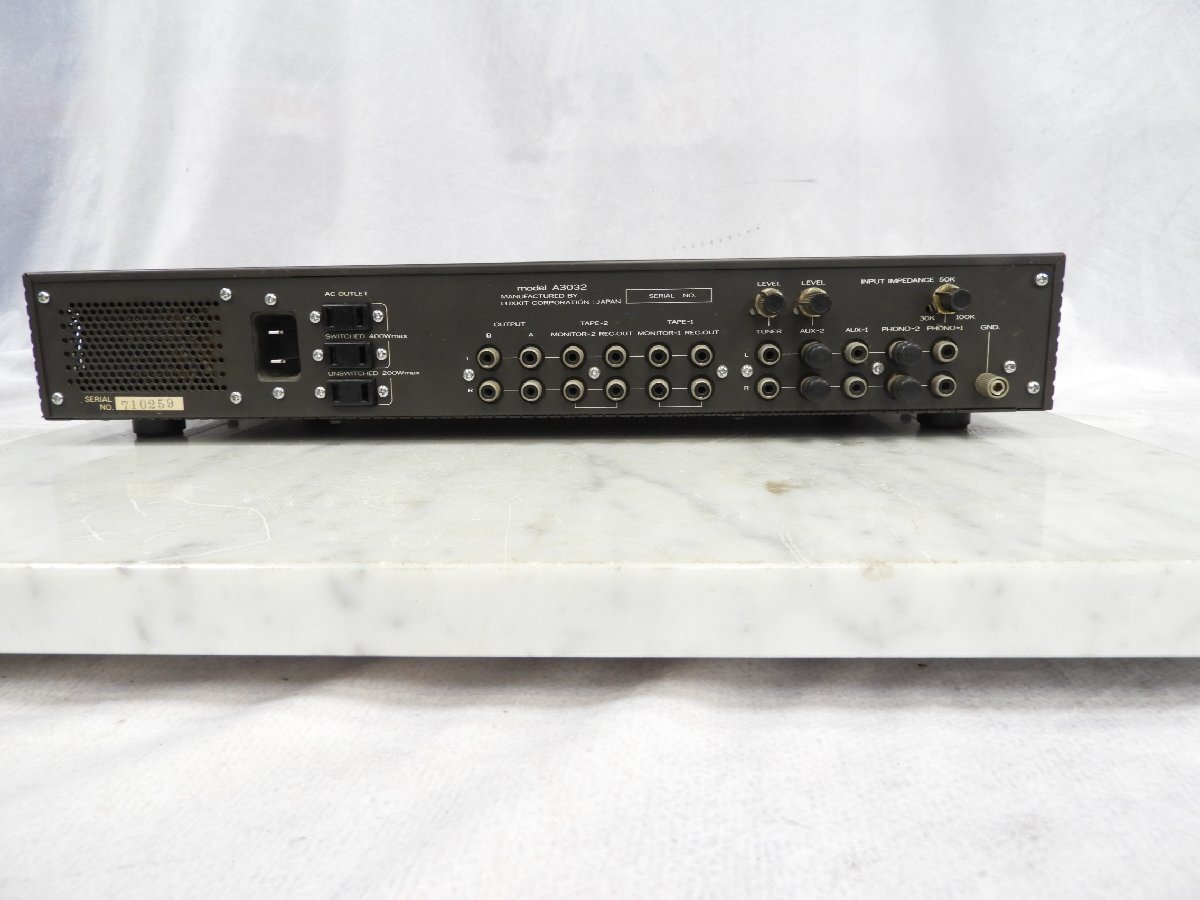 【C】LUXKIT A3032 プリアンプ ラックスキット 058713_画像4