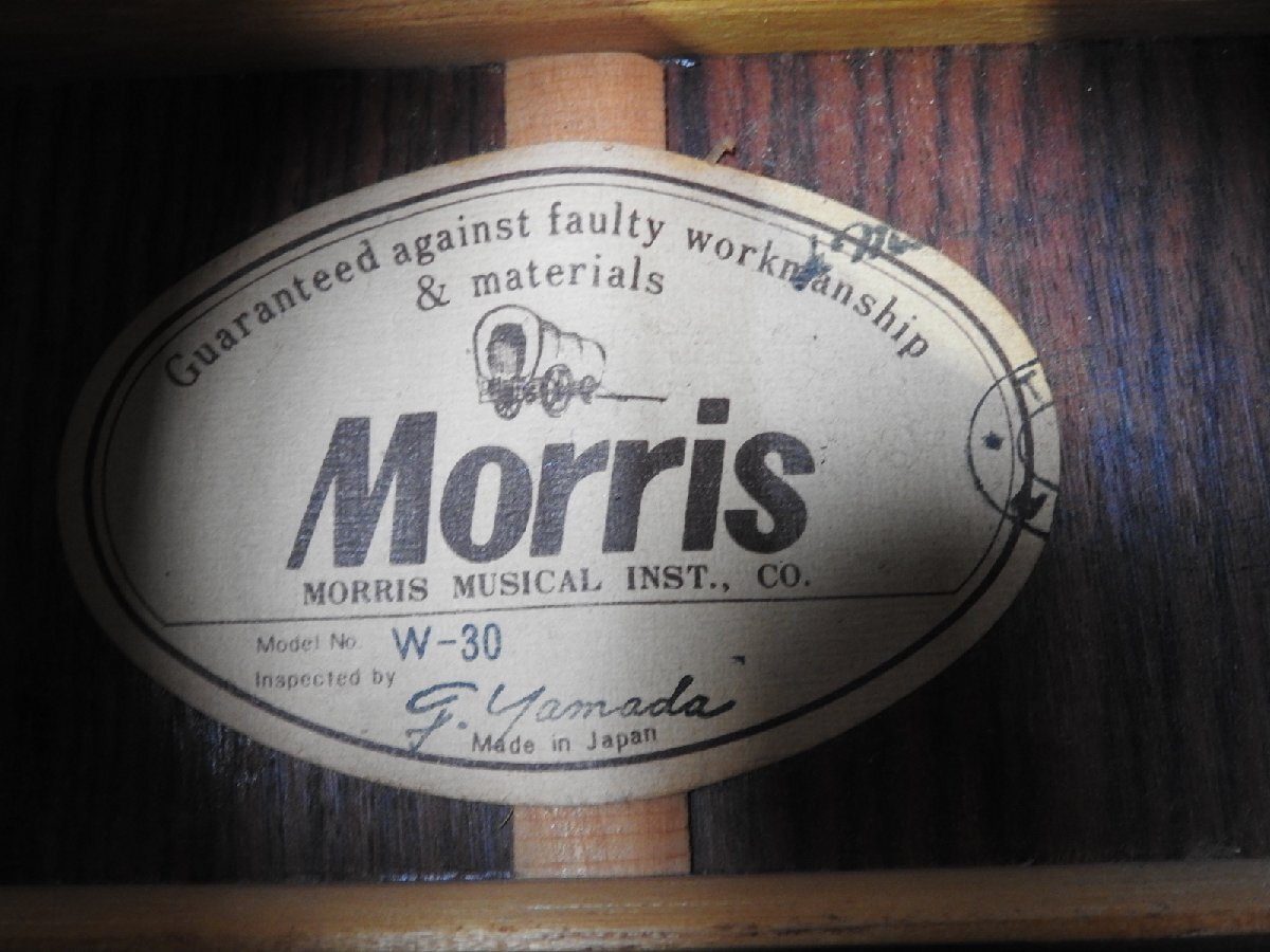[G]Morris W-30 акустическая гитара Morris 059429
