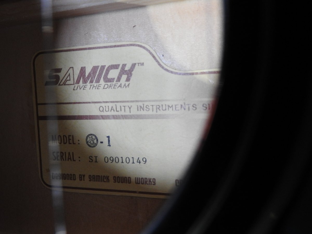 [D]SAMICK.-1 Mini акустическая гитара Saito Kazuyoshi debut 15 anniversary commemoration модель #SI09010149samik101264