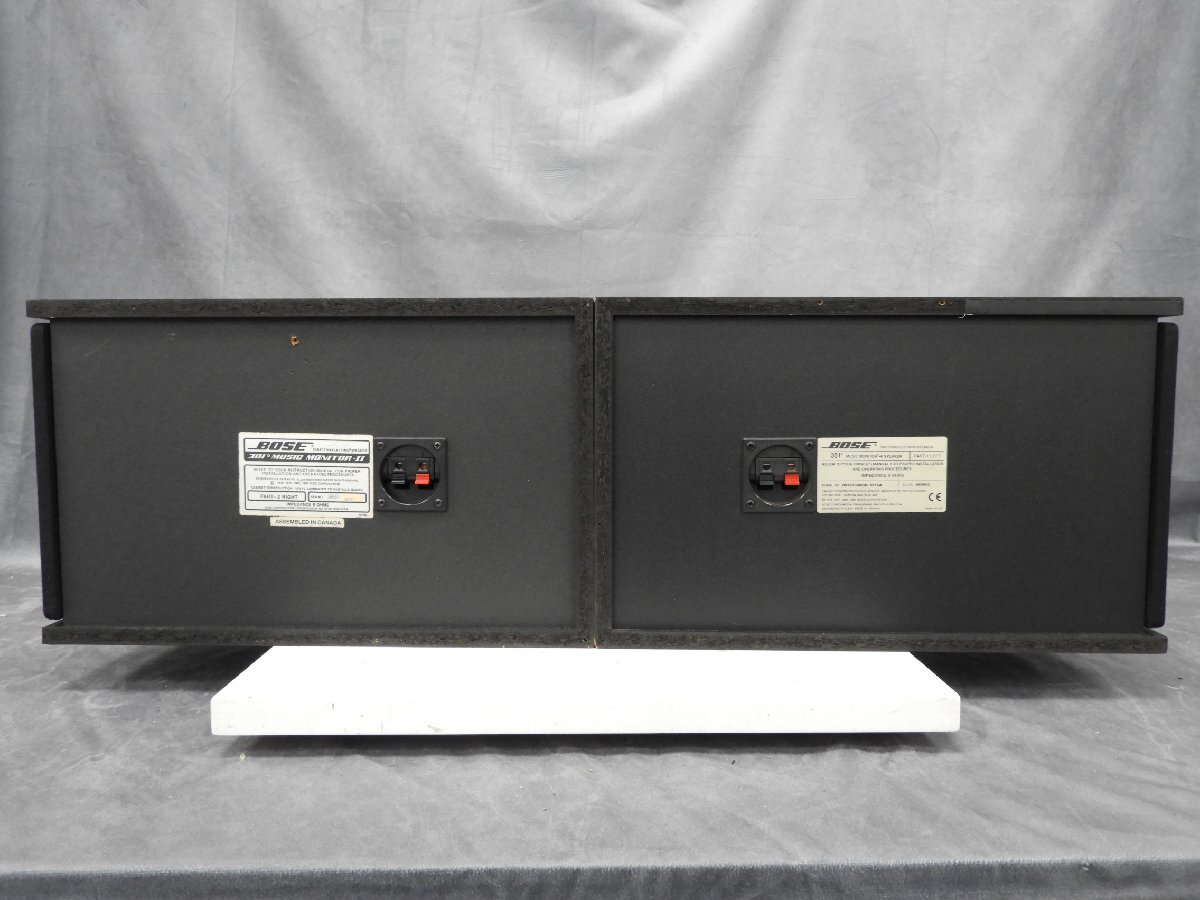 【C】BOSE 301 MUSIC MONITOR-II スピーカーペア ボーズ 101394_画像6
