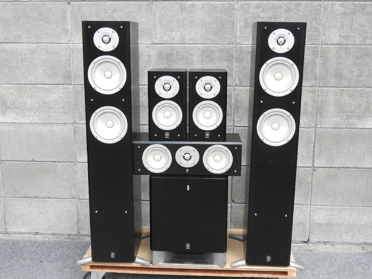 【C】YAMAHA NS-M325/ NS-325F/ YST-SW325 /NS-C325 スピーカーセット ヤマハ 101851_画像2