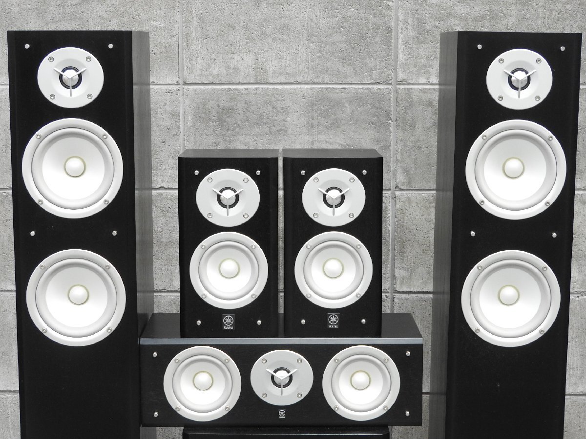 【C】YAMAHA NS-M325/ NS-325F/ YST-SW325 /NS-C325 スピーカーセット ヤマハ 101851_画像3