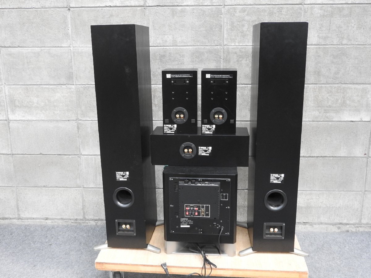 【C】YAMAHA NS-M325/ NS-325F/ YST-SW325 /NS-C325 スピーカーセット ヤマハ 101851_画像8