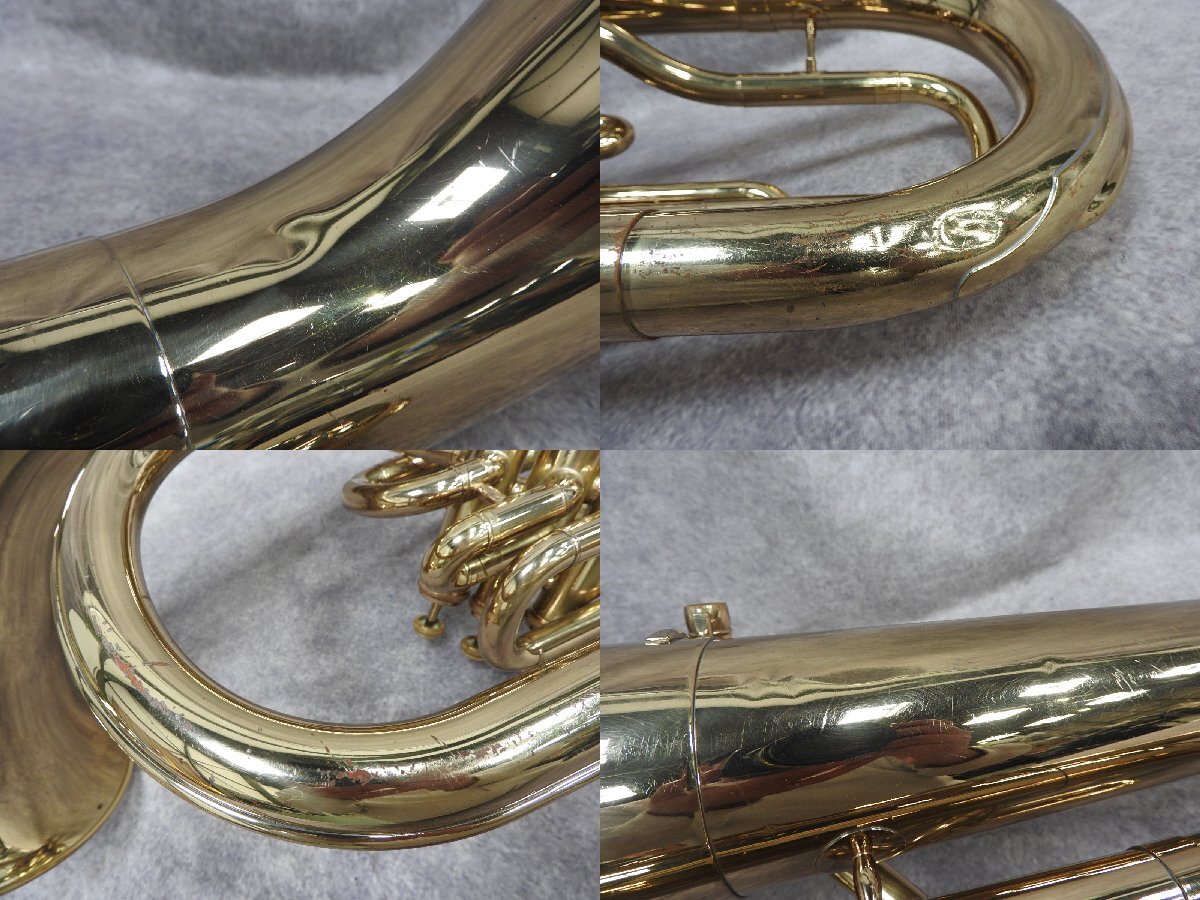 【Ｄ】YAMAHA YEP211 ユーフォニアム #000072 ヤマハ 059592_画像10