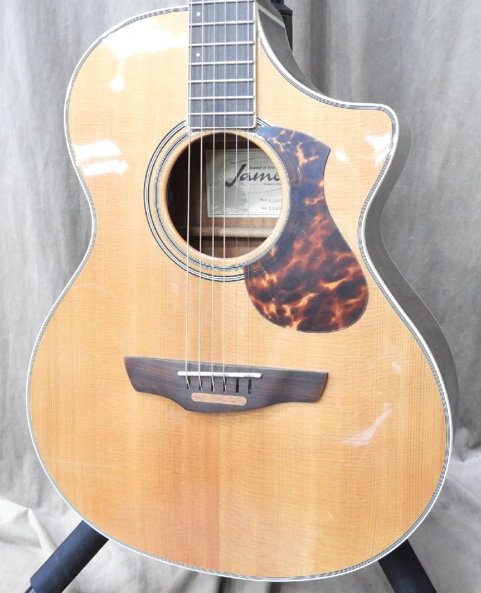 [C]JAMES J-400AC NAT электроакустическая гитара гитара #J18080317je-ms059048