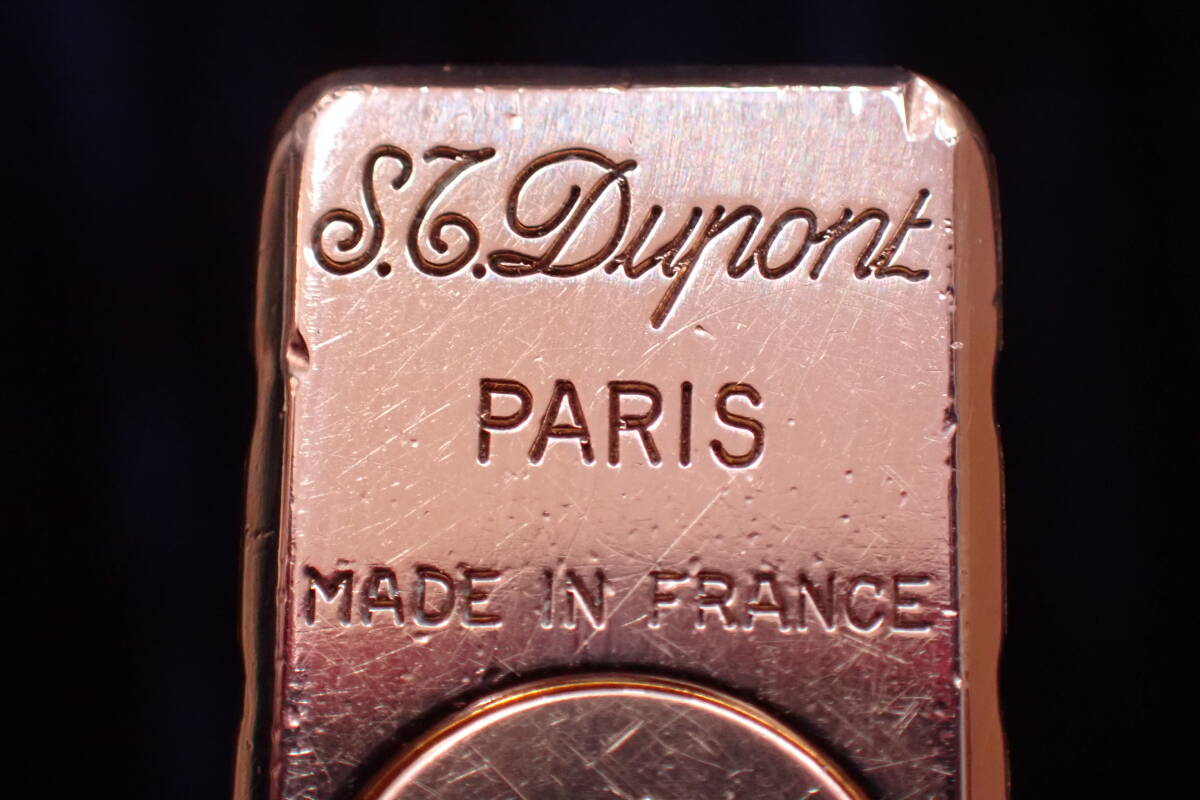 Dupont デュポン ローラガスライター ゴールド G10101T_画像6