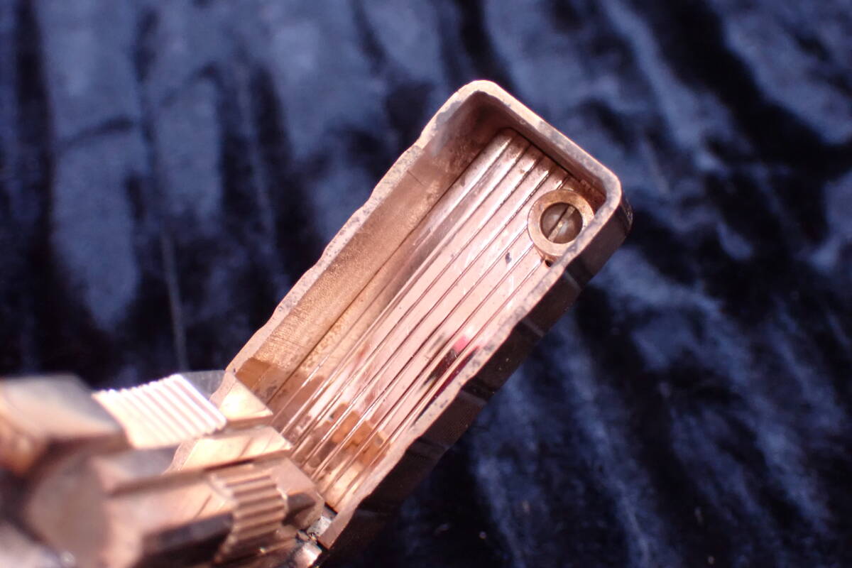 Dupont デュポン ローラガスライター ゴールド G10101T_画像9