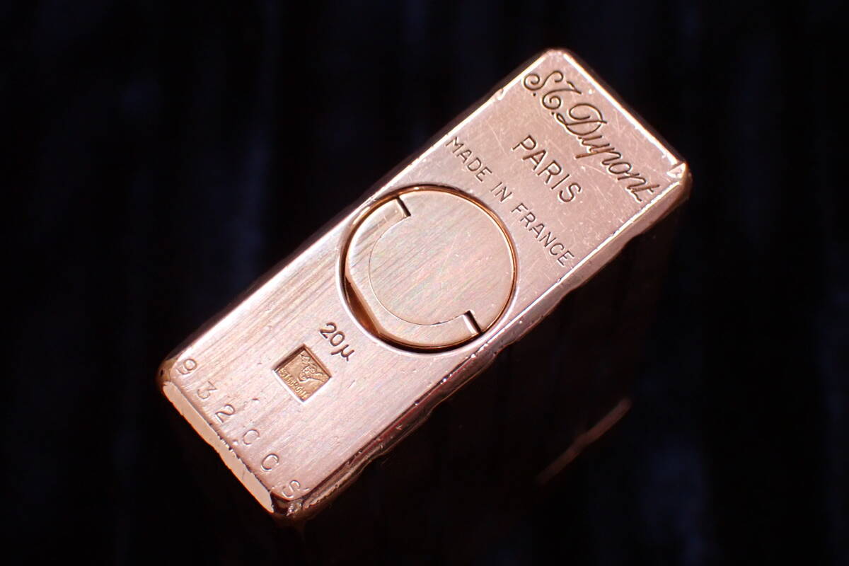 Dupont デュポン ローラガスライター ゴールド G10101T_画像5