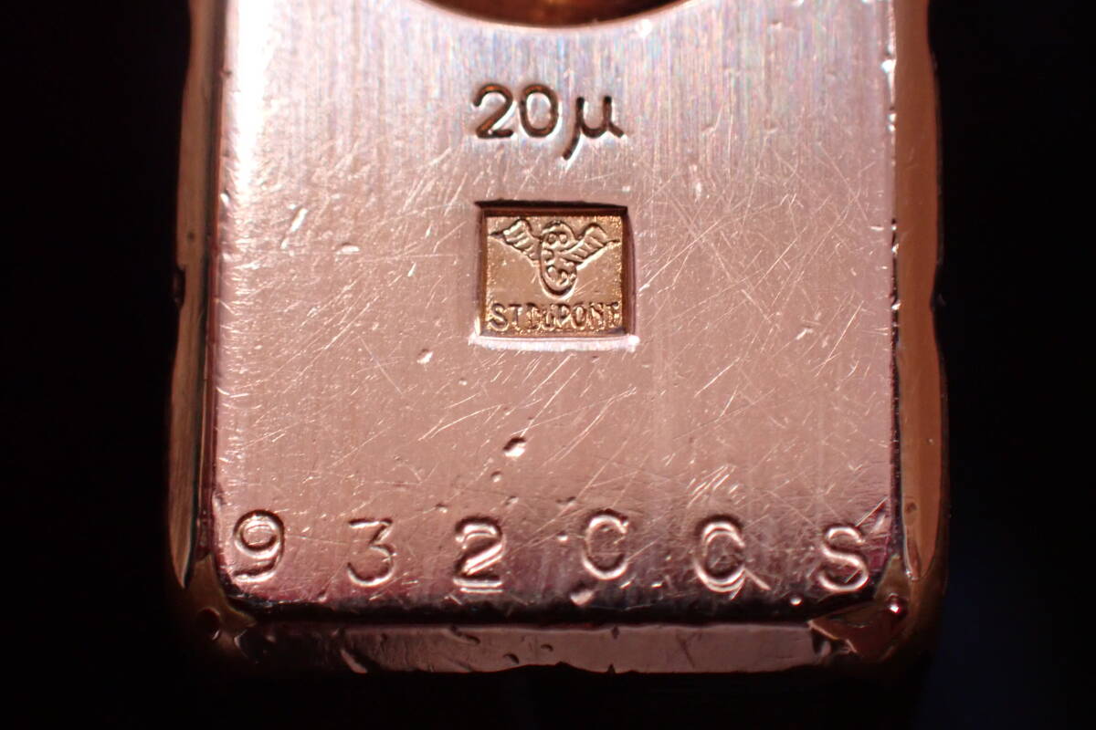 Dupont デュポン ローラガスライター ゴールド G10101T_画像7