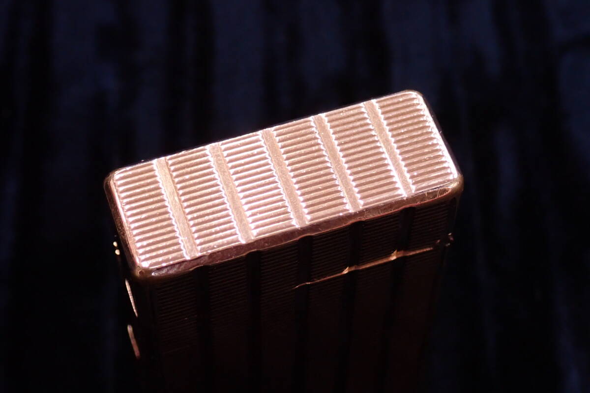 Dupont デュポン ローラガスライター ゴールド G10101T_画像4