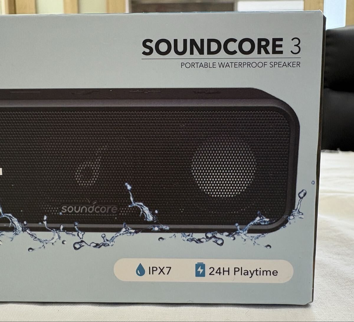 未使用/未開封◆Sound Core by Ankerアンカー・SOUNDCORE3 EXCEPTIONAL CLARITY スピーカー ・A3117011◆_画像6