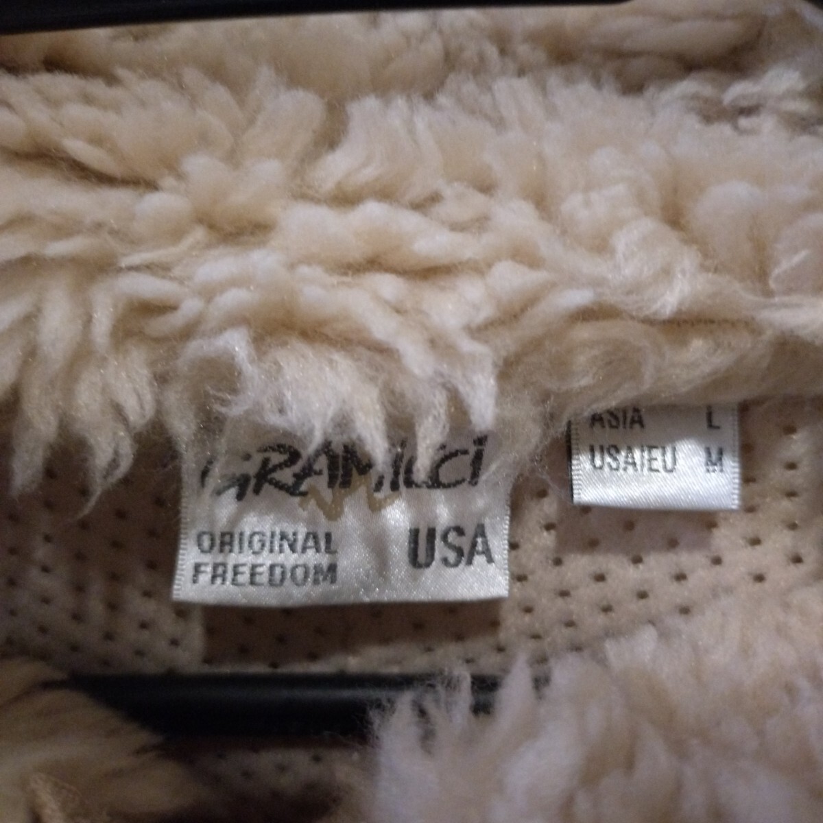 フリースジャケット GRAMICCI　サイズＬ　グラミチ_画像3