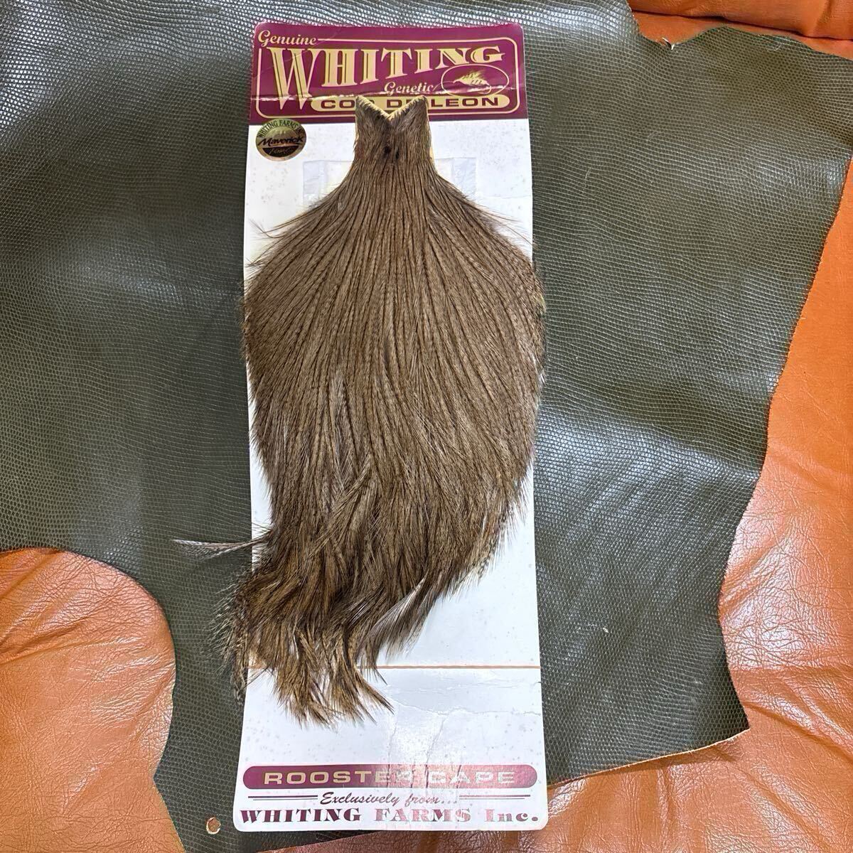 ホワイティング コックデレオン ルースターケープ_画像1