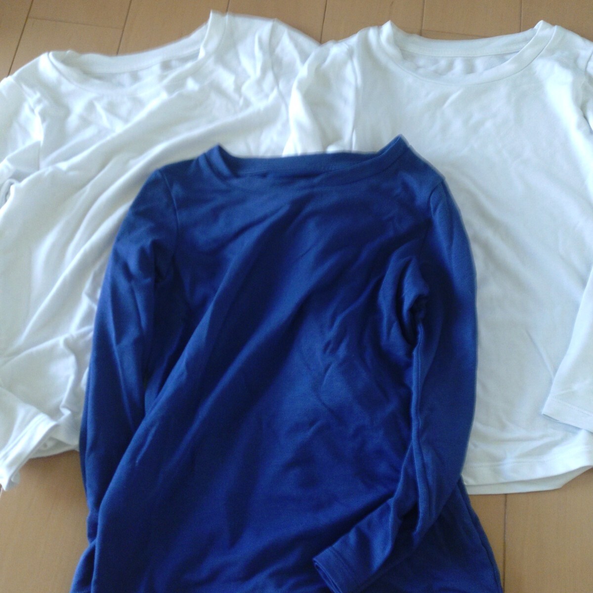 送料無料 120cmユニクロ ヒートテックエクストラウォーム3枚セット UNIQLO キッズ インナー 長袖下着_画像1