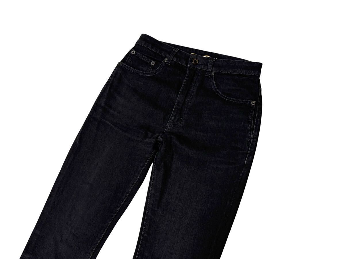 美品 サンローラン SAINT LAURENT スキニー デニムパンツ 名作 エディ期 ブラック 26 インチ メンズ 黒 パンツ スリム _画像4