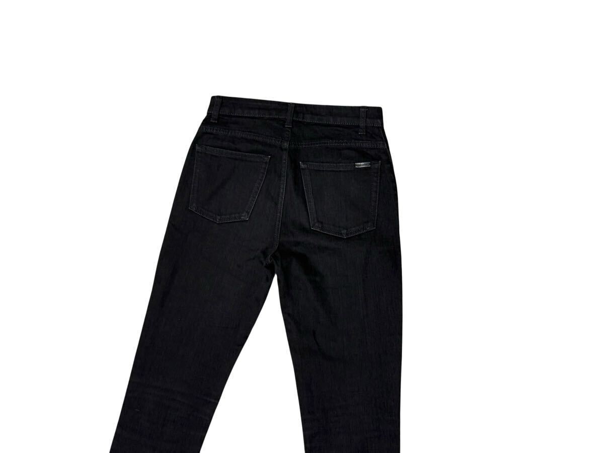 美品 サンローラン SAINT LAURENT スキニー デニムパンツ 名作 エディ期 ブラック 26 インチ メンズ 黒 パンツ スリム _画像6