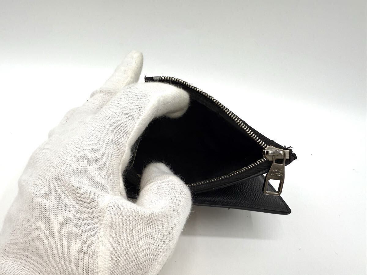 1089 極美品　LOUIS VUITTON ルイヴィトン N64021 ダミエグラフィット ポルトフォイユ スマート 二つ折り 財布 ウォレット ブラック系_画像7