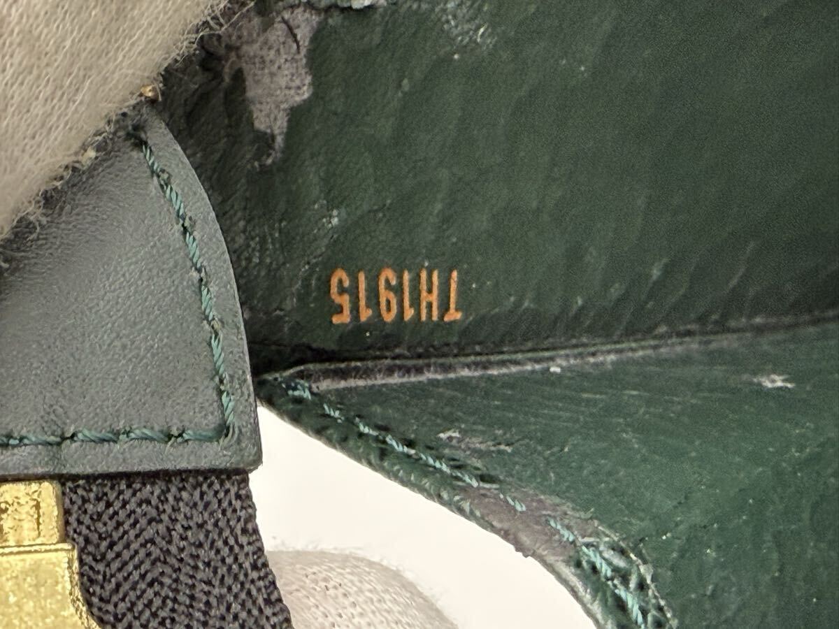 新品同様 LOUIS VUITTON ルイヴィトン M99034 タイガ ポシェット トワレット クラッチバッグ セカンドバッグ グリーン系_画像10