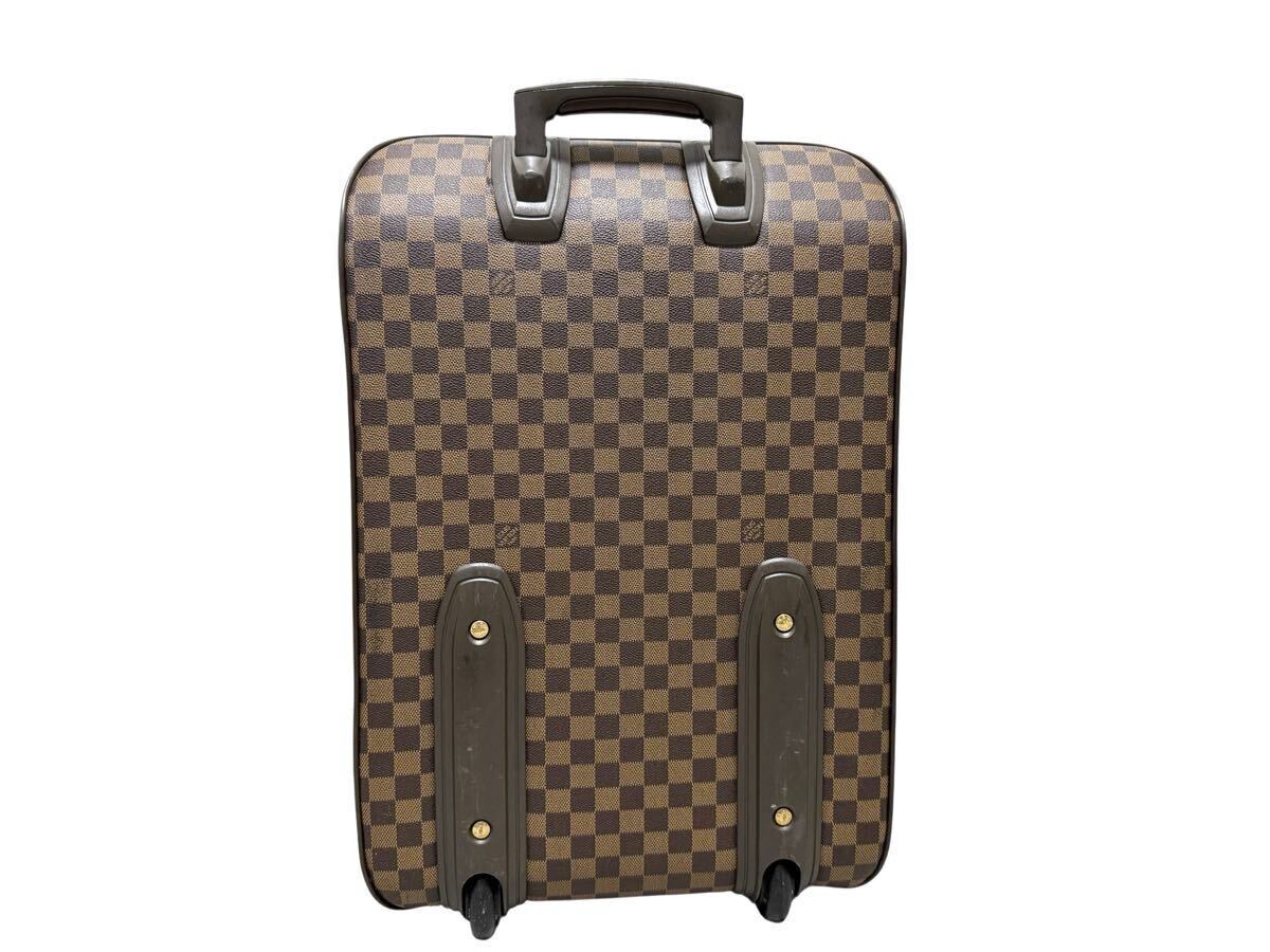 ■極美品■ルイヴィトン■ダミエ ペガス 55 N23294 レザー スーツケース キャリーケース バッグ 出張 旅行 トランク A4 メンズ _画像2