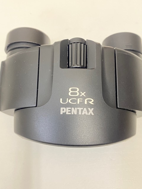 【中古】双眼鏡 PENTAX ペンタックス UCF R 8×21 6.2° カバー ケース 付 現状渡し【10713】_画像2