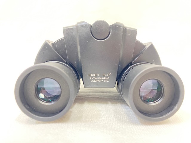 【中古】双眼鏡 PENTAX ペンタックス UCF R 8×21 6.2° カバー ケース 付 現状渡し【10713】_画像3