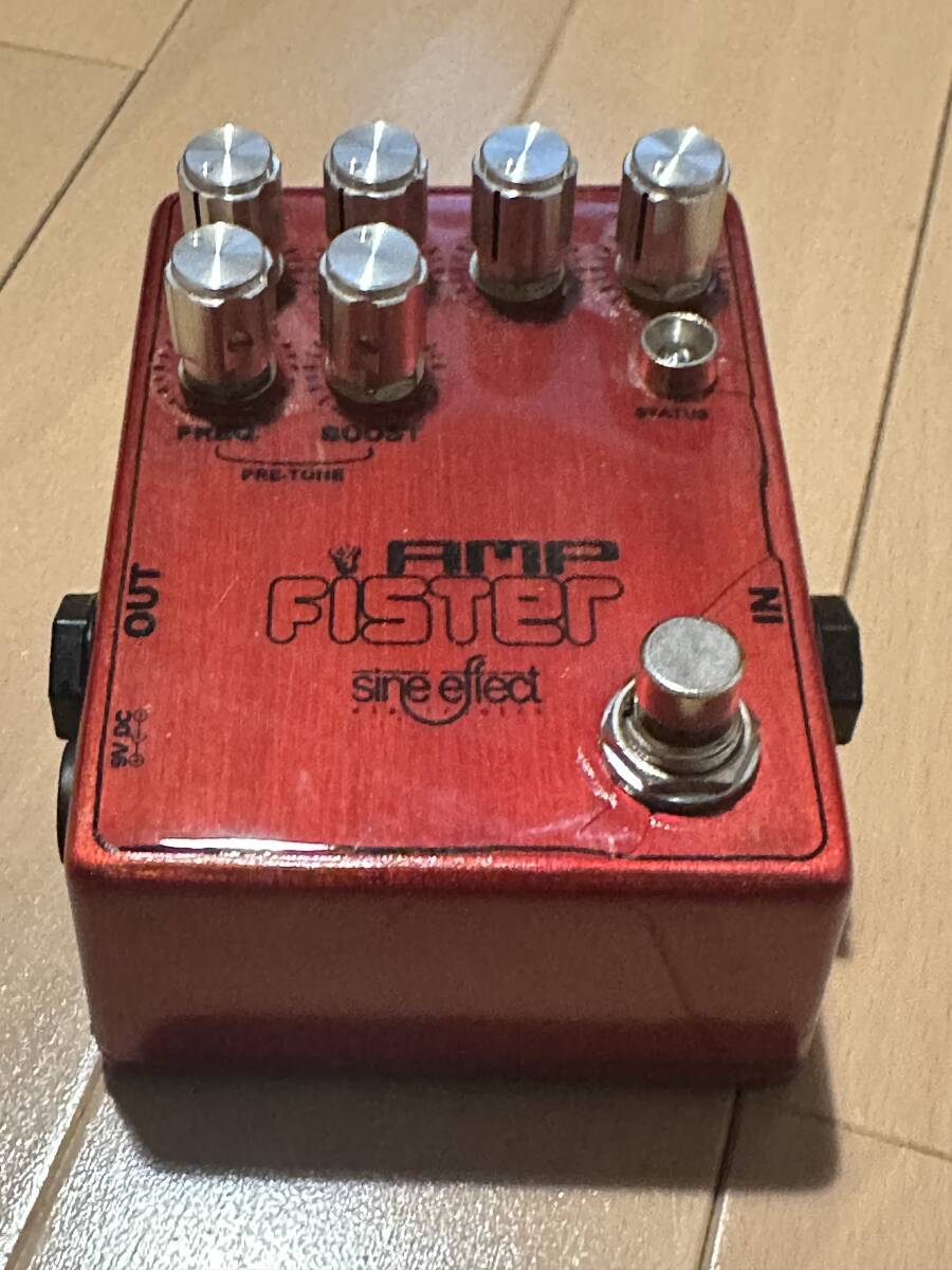 ■プリアンプ■　sine effect　AMP FISTER_画像1