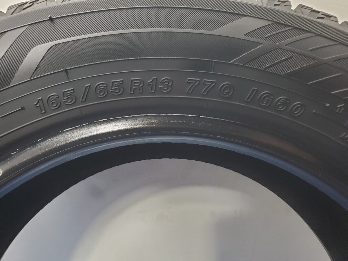 165/65R13 スタッドレス ヨコハマ IG60 深溝 バリ溝 23年式 送料無料 T2736_画像8