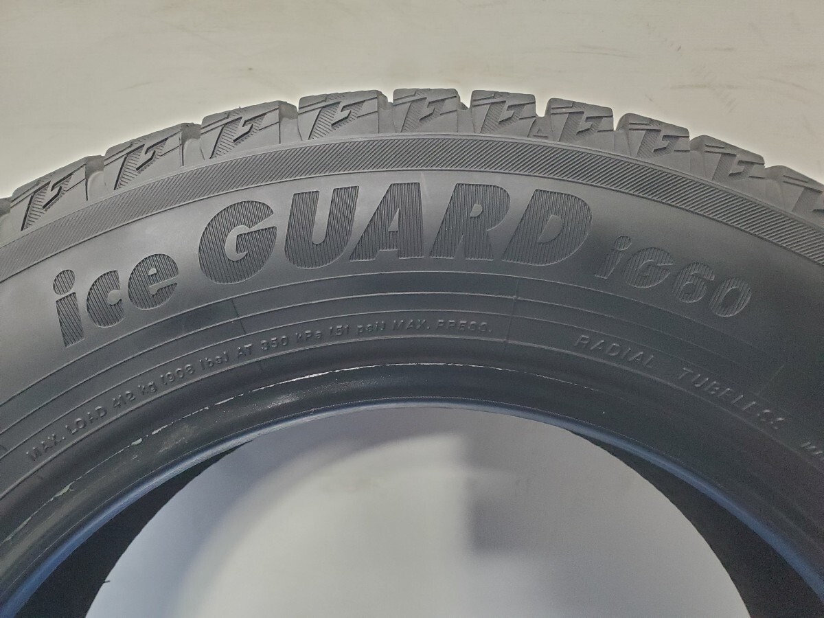 165/65R13 スタッドレス ヨコハマ IG60 深溝 バリ溝 23年式 送料無料 T2736_画像9
