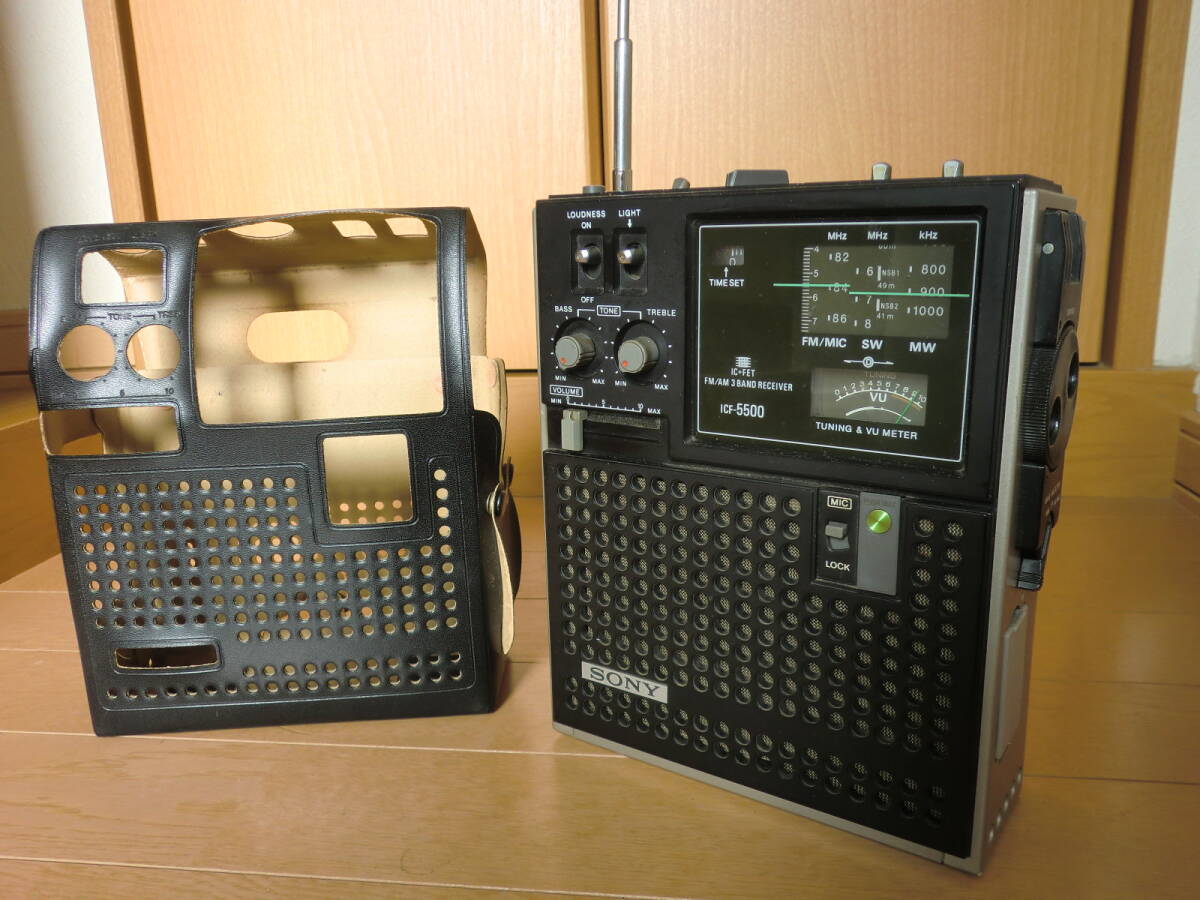 утиль Sony SONY ICF-5500 FM/AM 3 BAND RECEIVER утиль Sony SONY ICF-5500 FM/AM 3 BAND RECEIVER