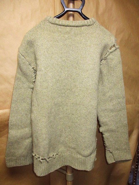 ミハラヤスヒロ MIHARA YASUHIRO 名作 ツギハギ ダメージ加工 デストロイ ニット セーター_画像2