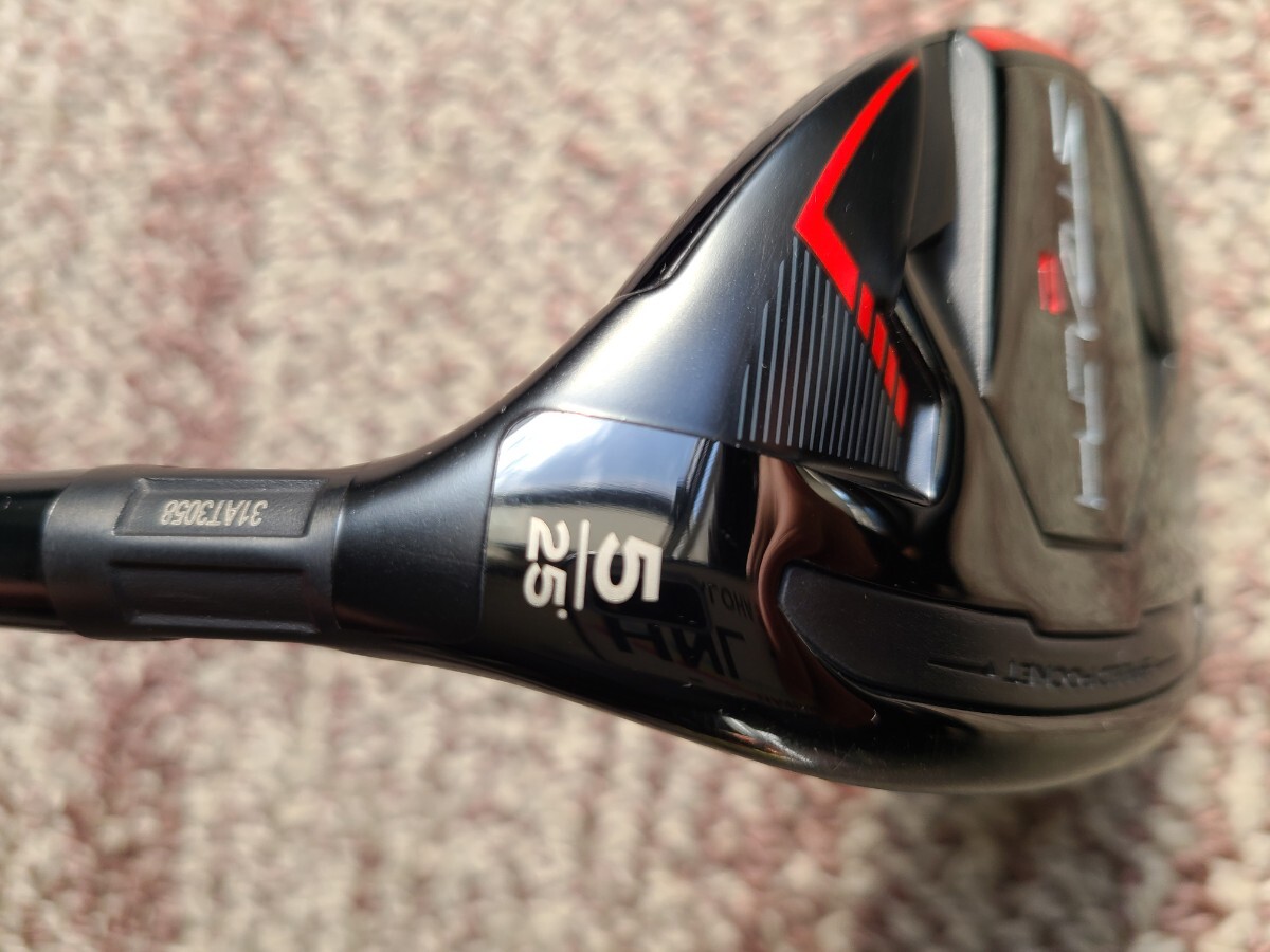 ★美品★ステルス2 レスキュー★STEALTH2 RESCUE★2023★U5 25°★メーカー純正S★テンセイ TENSEI RED TM60 専用ガラスコート施工。_画像5