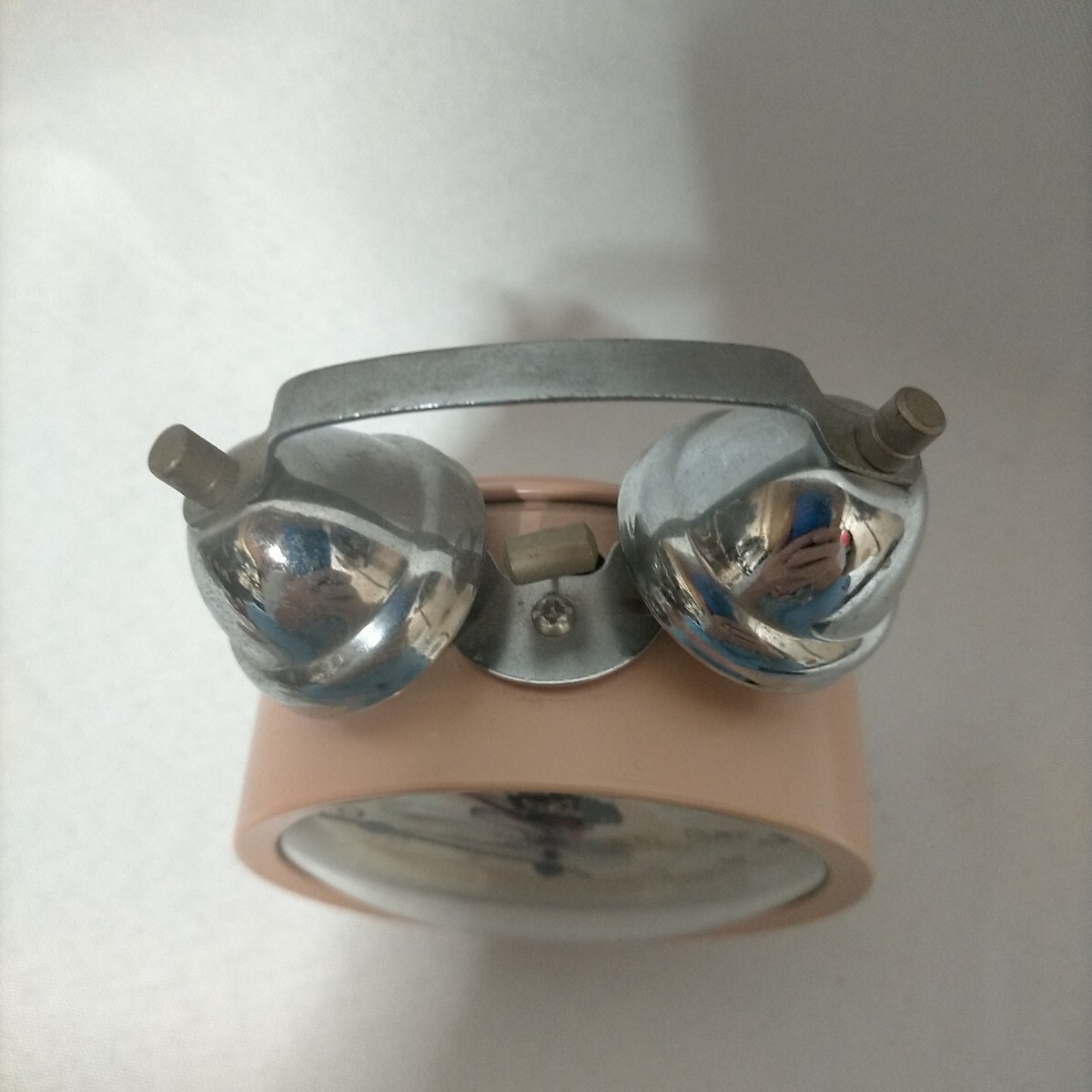 アンティーク　希少　クイックシルバー　ロキシー　ROXY QUIKSILVER 誘導品　手巻き　目覚ましベル_画像2