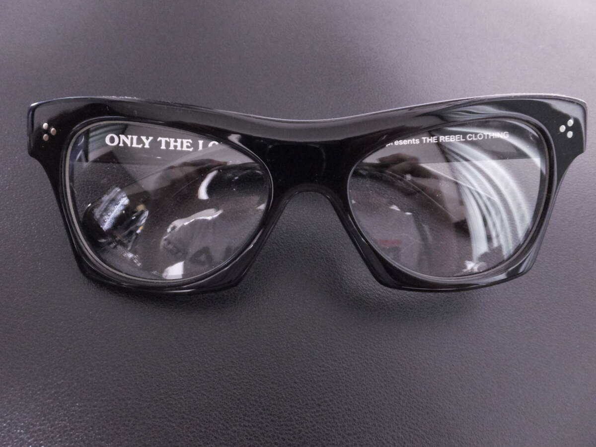 RALEIGH サングラス「ONLY THE LONELY」クリアレンズモデル / BUDDY HOLLY,CLASH,MODS,PUNK,ロカビリー,50's,UNCROWD,バイカーシェード_画像1