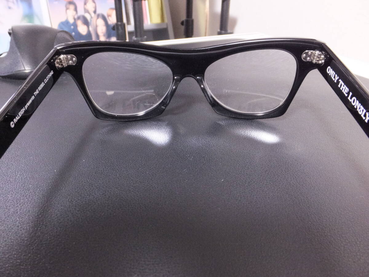 RALEIGH サングラス「ONLY THE LONELY」クリアレンズモデル / BUDDY HOLLY,CLASH,MODS,PUNK,ロカビリー,50's,UNCROWD,バイカーシェード_画像7