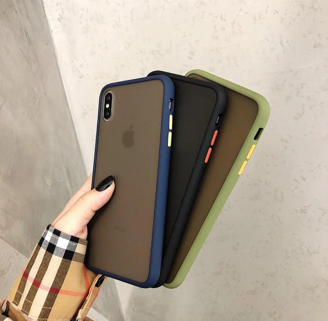 iPhoneXR用 iPhoneケース 透明ケース 半透明ケース スマホカバー アイホンケース アイフォンケース クリアケース 軽量 耐衝撃 _画像2