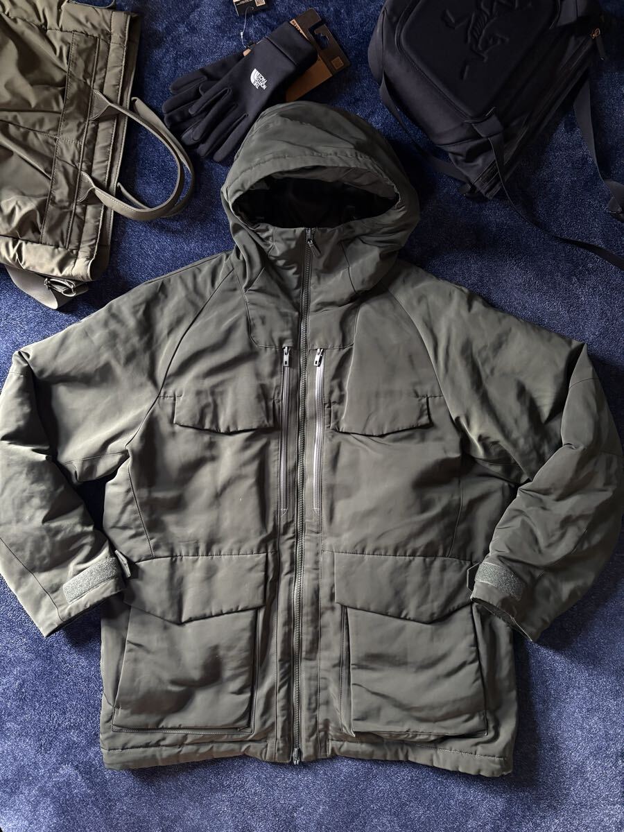 超美品 新品同様 UNIQLO × White Mountaineering ユニクロ ×ホワイトマウンテニアリング ハイブリッドダウンオーバーサイズパーカ sizeXL_画像8