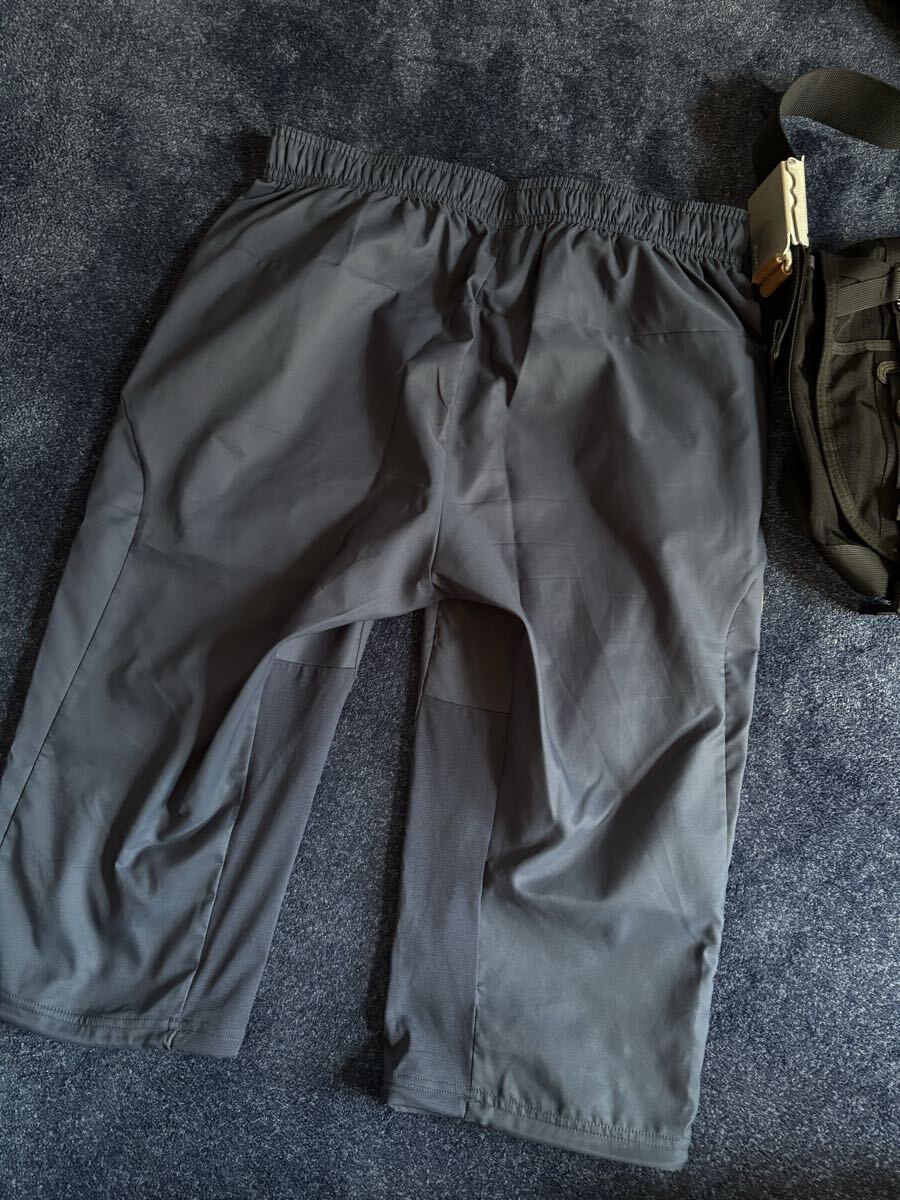 超美品 定価7,590円 オークリー OAKLEY メンズ クロスクォーターパンツ ENHANCE MOBILITY QUARTER PT5.0 sizeL ネイビー FOA406302_画像7