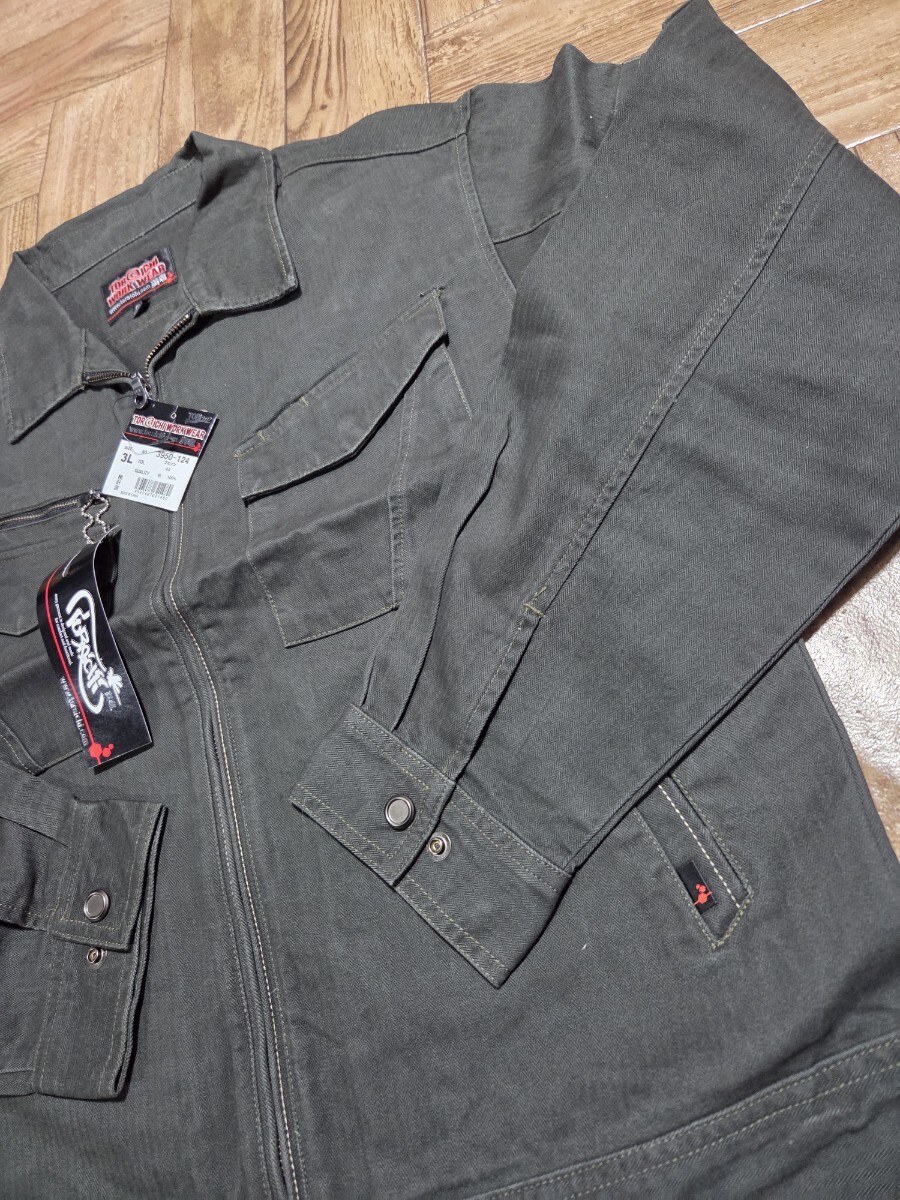 ●送料込●セール!寅壱【3950.44OD】ブルゾン.3L_画像3