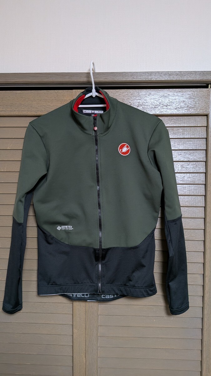 CASTELLI（カステリ）NANO MID WIND JERSEY サイズM_画像1