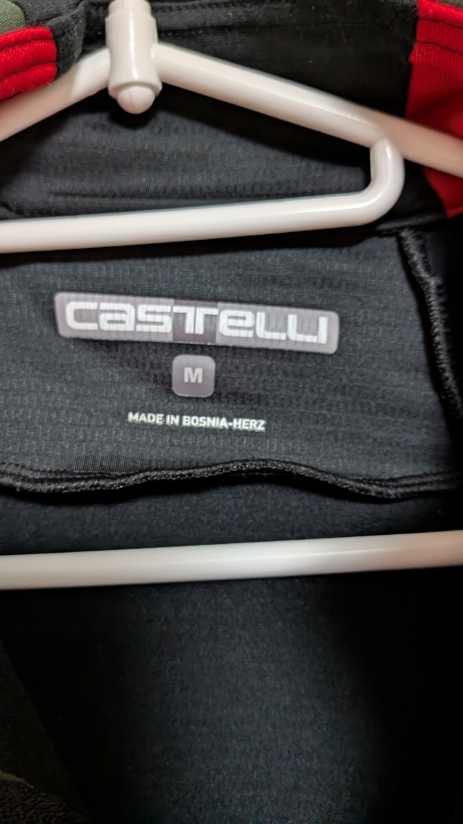 CASTELLI（カステリ）NANO MID WIND JERSEY サイズM_画像3