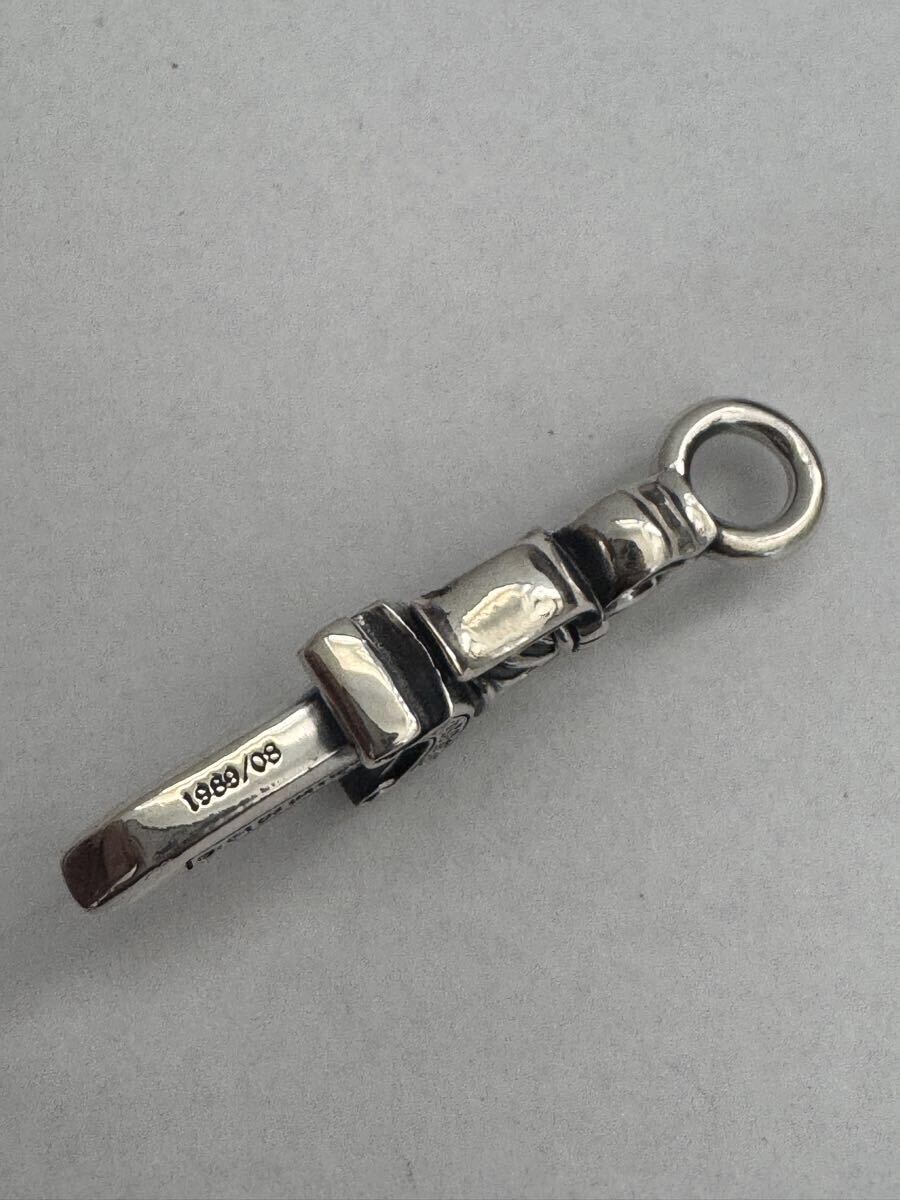 美品 ダブルダガー ペンダントトップ シルバー925 購入証明書コピー付き_画像2