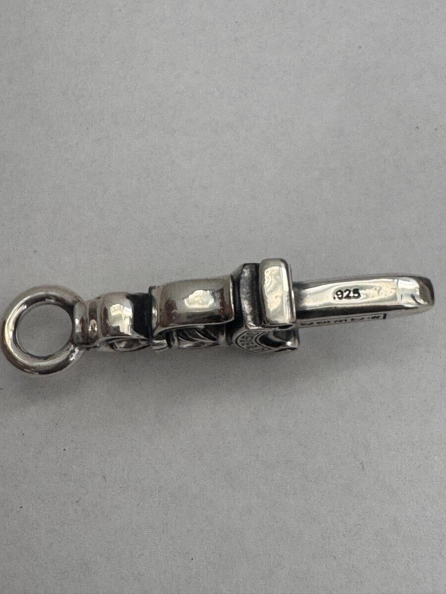 美品 ダブルダガー ペンダントトップ シルバー925 購入証明書コピー付き_画像4