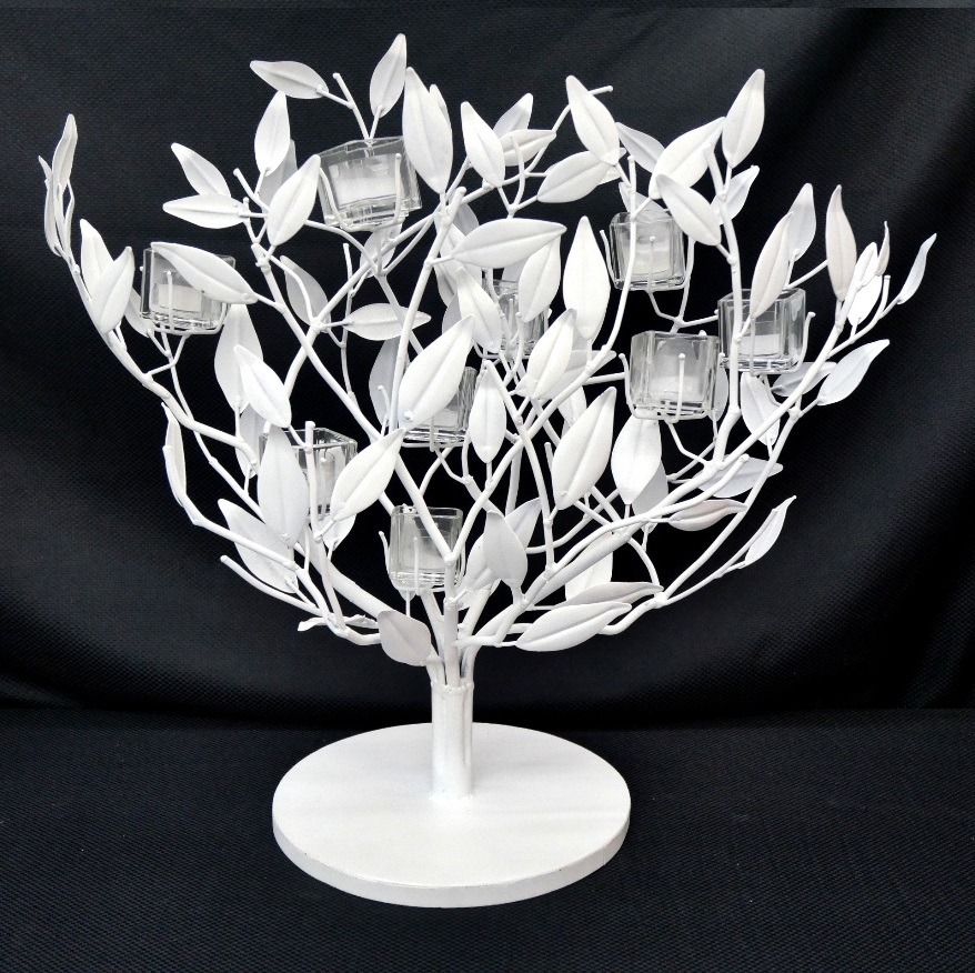 M126Mちょる【高級キャンドル】キャンドルスタンド☆POiNT A LA LiGNE バンチライトツリー 生命の樹の燭台 60×60cm クリスマス _画像7