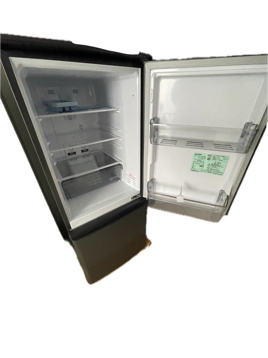 三菱 ノンフロン冷凍冷蔵庫 MR-P15J-H 2023年 右開き 146L MITSUBISHI 美品 動作確認済み 札幌発 札幌市内近郊格安配送 引き取り歓迎_画像3