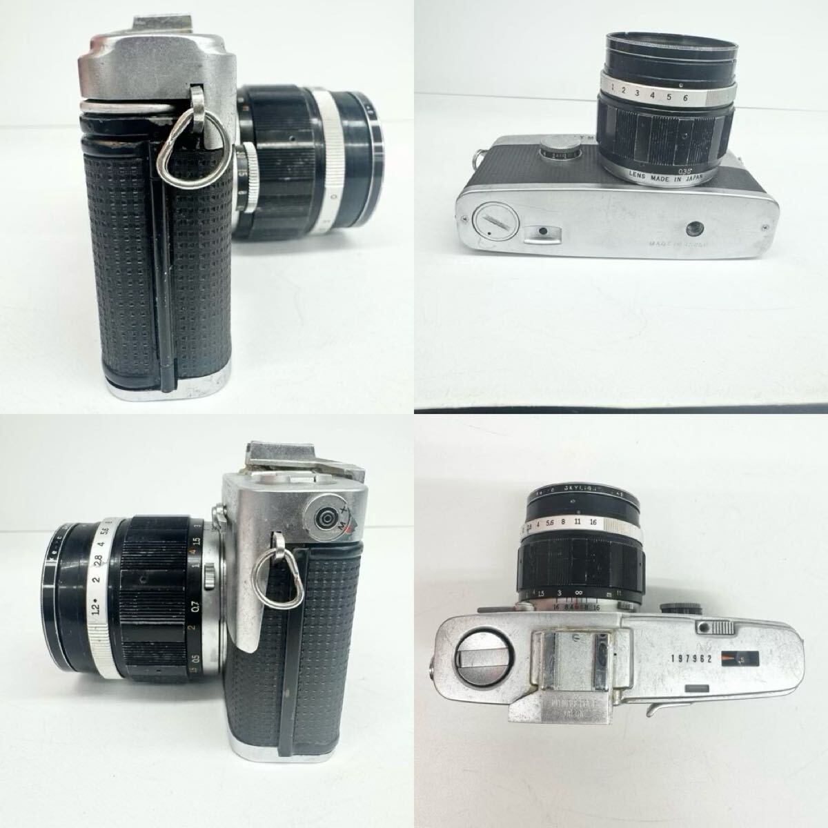 【ジャンク品】OLYMPUS PEN F H.Zuiko f=42mm 1:1.2 オリンパス ペンF フィルム一眼レフカメラ フィルムカメラ_画像5